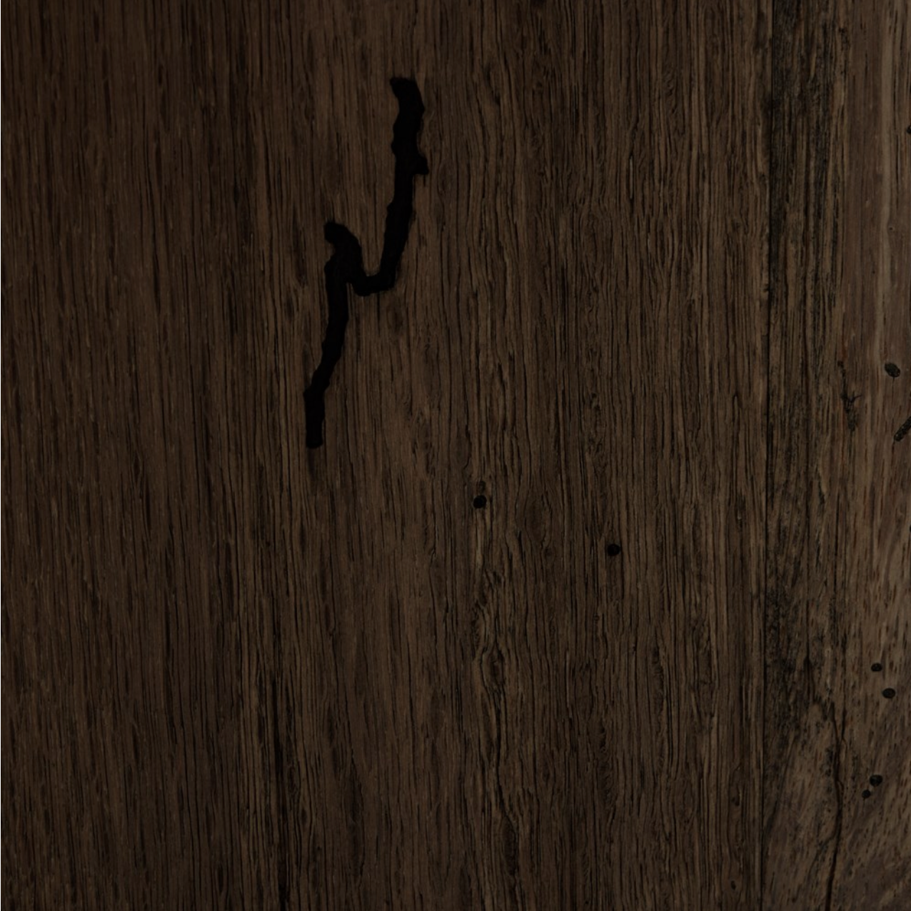 Murano 90" Dining Bench - Ebony Rustic Wormwood Oak