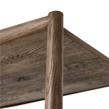 Hutchinson 40" Bookcase - Weathered Oak