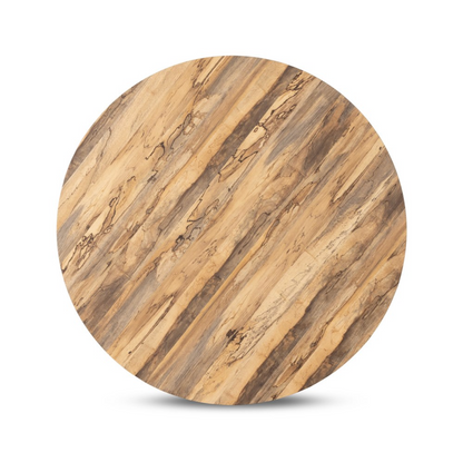 Nolan 55" Round Coffee Table - Spalted Primavera