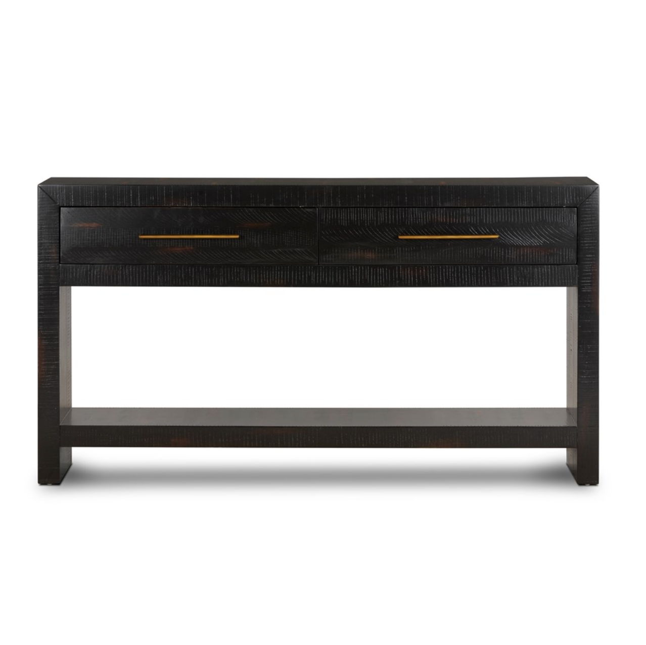 Oakley 60" Console Table - Burnished Black
