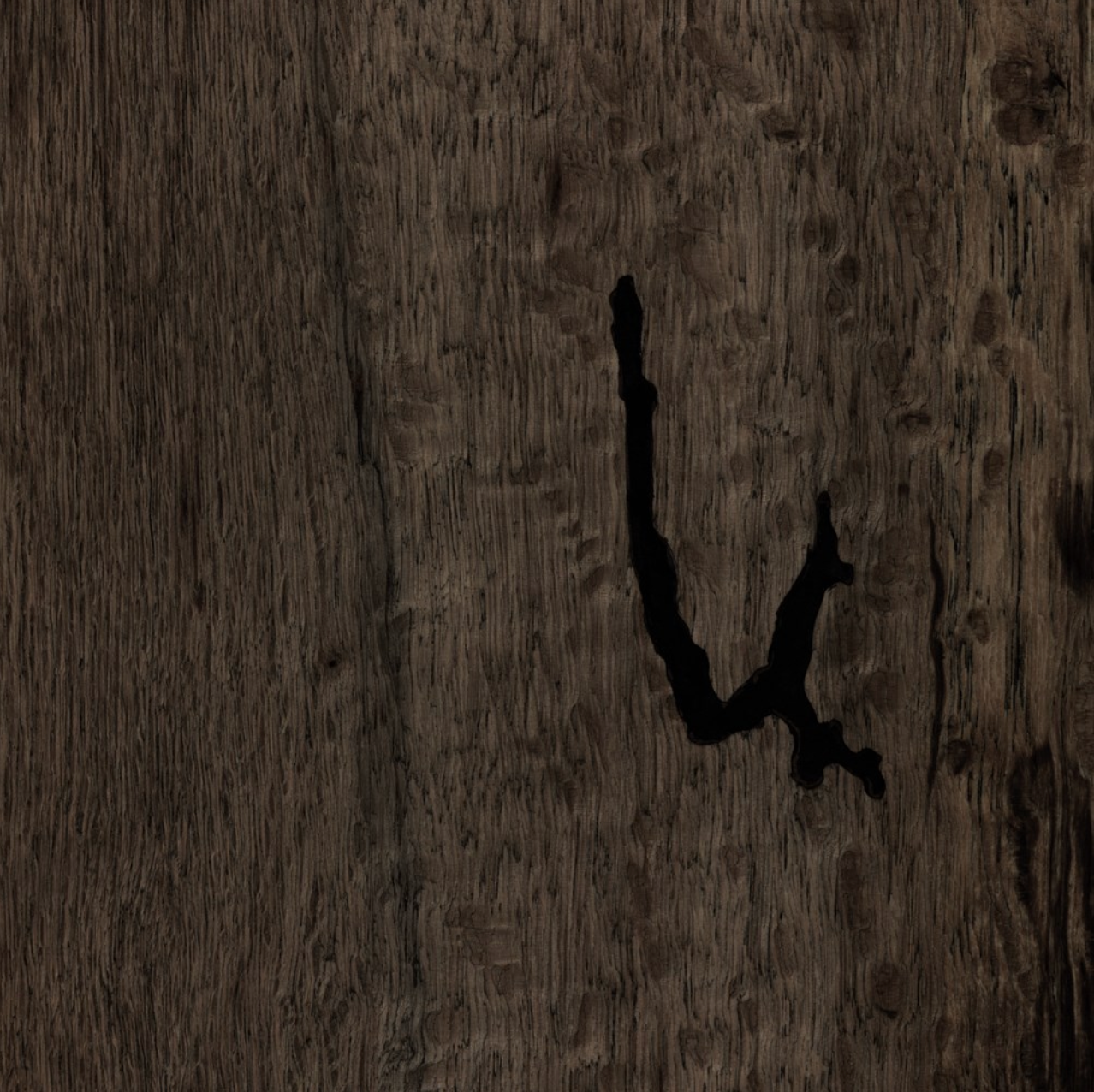 Remy 86" Console Table - Ebony Rustic Wormwood Oak