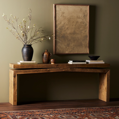 Odette 79" Console Table - Sierra Rustic Natural