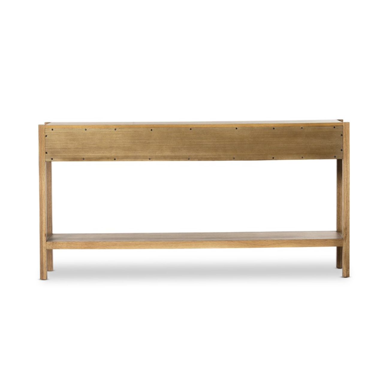 Avila 60" 3 Drawer Console Table - Tawny Oak