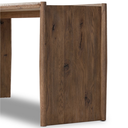 Hutchinson 60" Console Table - Weathered Oak
