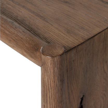 Hutchinson 60" Console Table - Weathered Oak