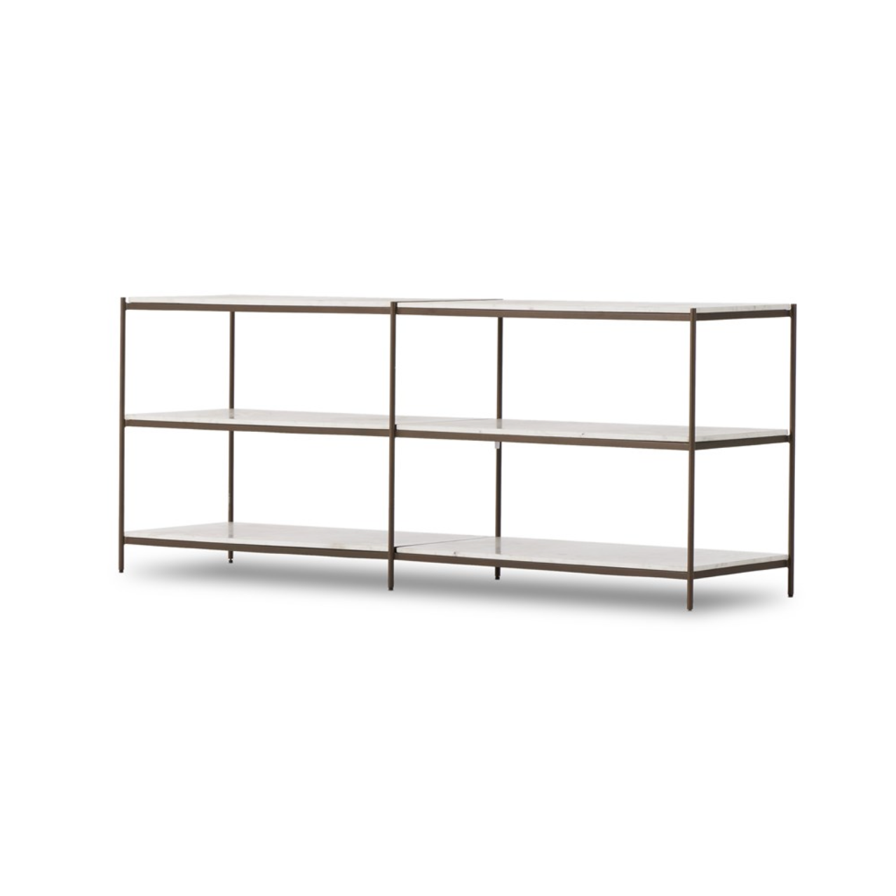 Leighton 78" Console Table - Antique