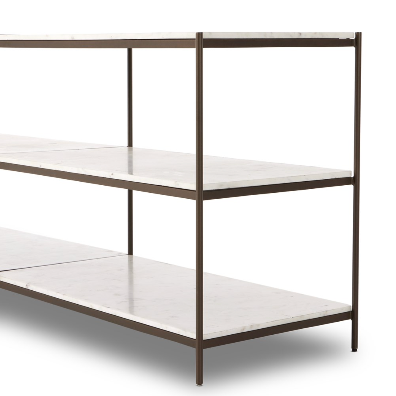 Leighton 78" Console Table - Antique