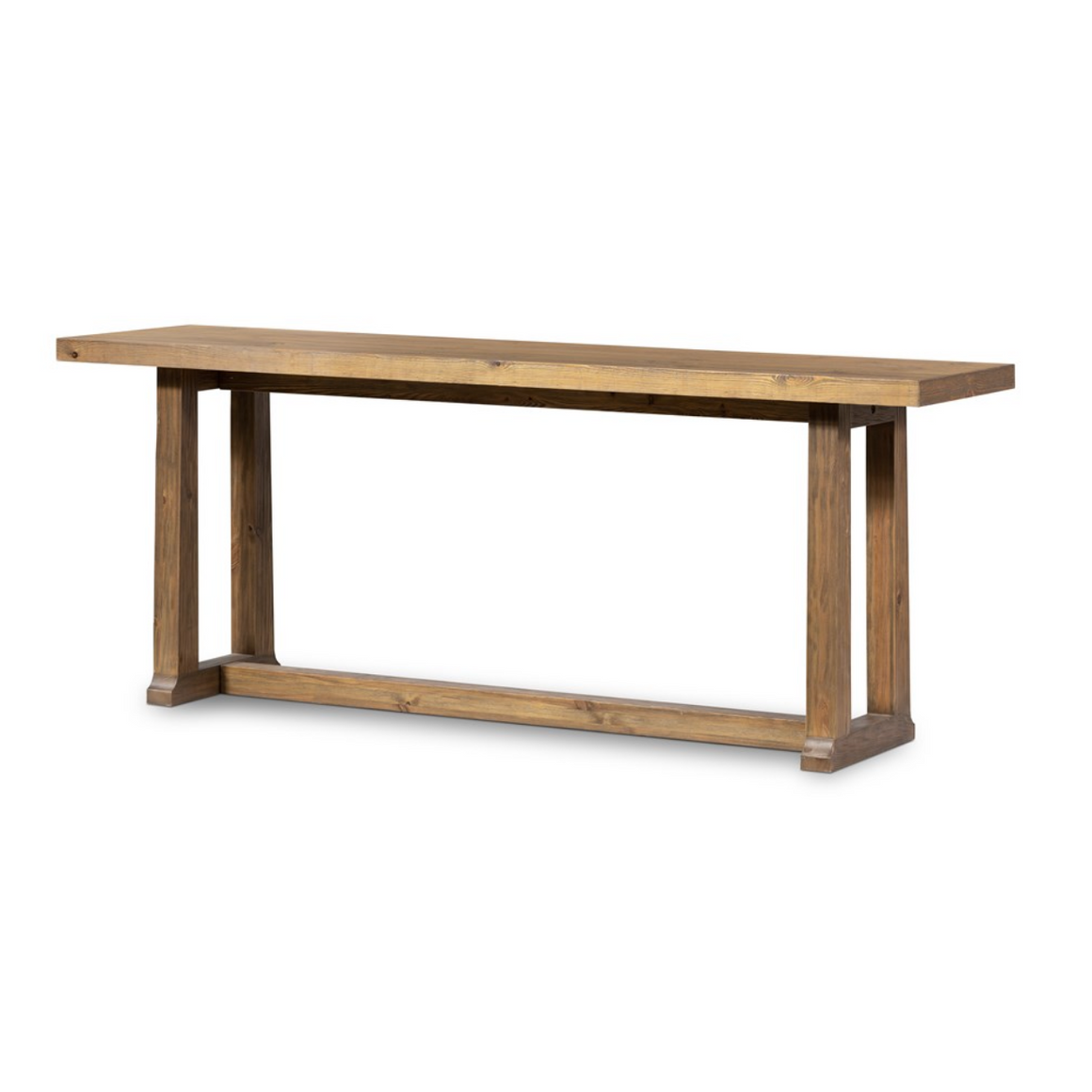 Mauricio 78" Console Table - Waxed Pine