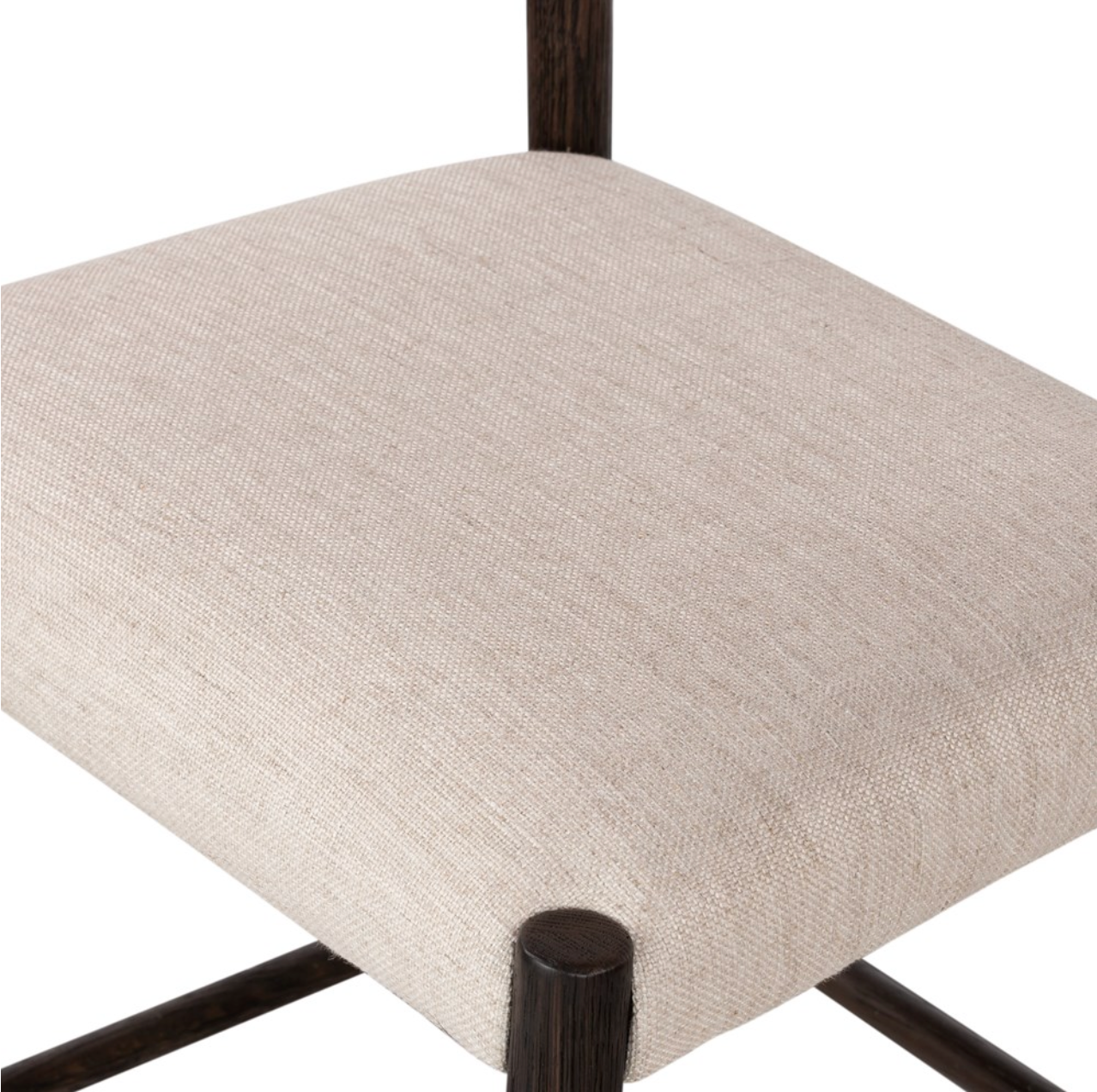 Jolene 44" Barstool - Carbon Oak + Linen