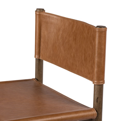Zander 24" Top Grain Leather Barstool - Sonoma Butterscotch
