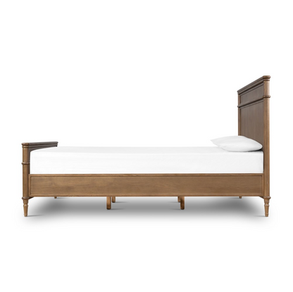 Eloise 81" King Bed - Toasted Oak