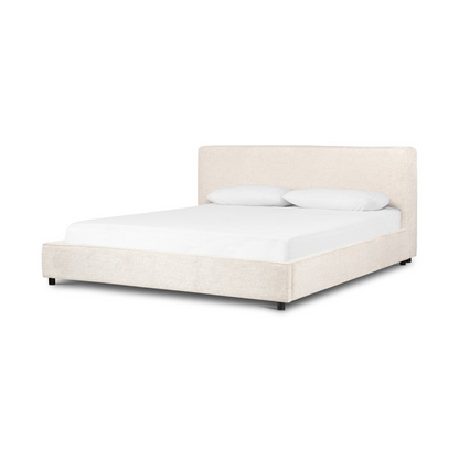 Davenport 82" King Bed - Plushtone Linen
