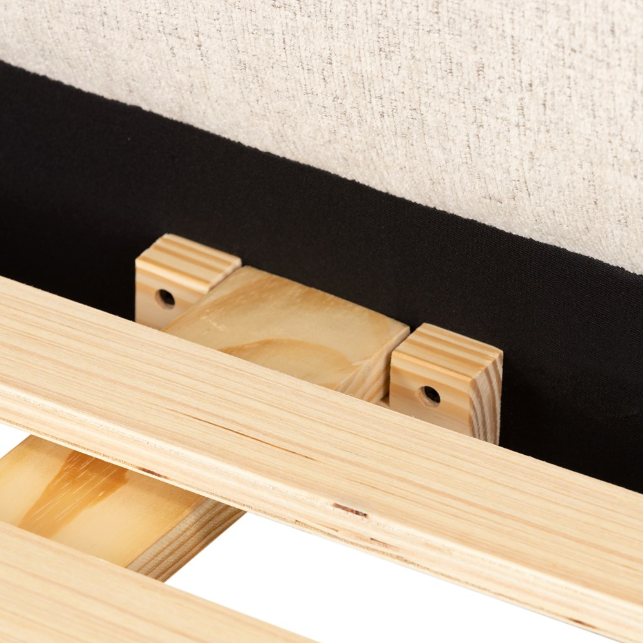 Davenport 66" Queen Bed - Plushtone Linen