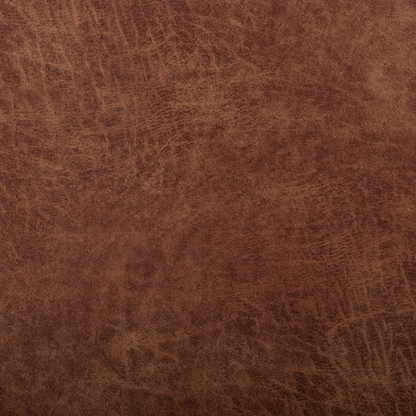 Newton 81" Tall Tufted Leather + Iron King Bed - Vintage Tobacco