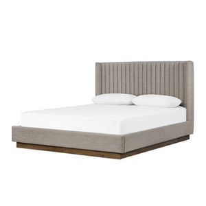McCormick King Bed- Performance Grey