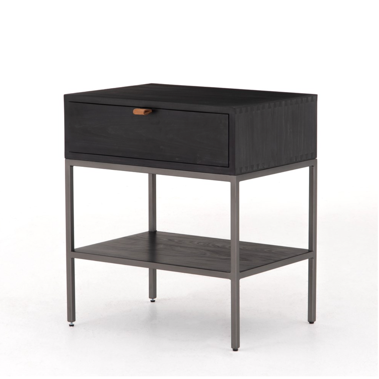 Marcel 24" Nightstand - Black Wash Poplar