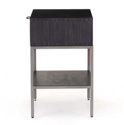 Marcel 24" Nightstand - Black Wash Poplar