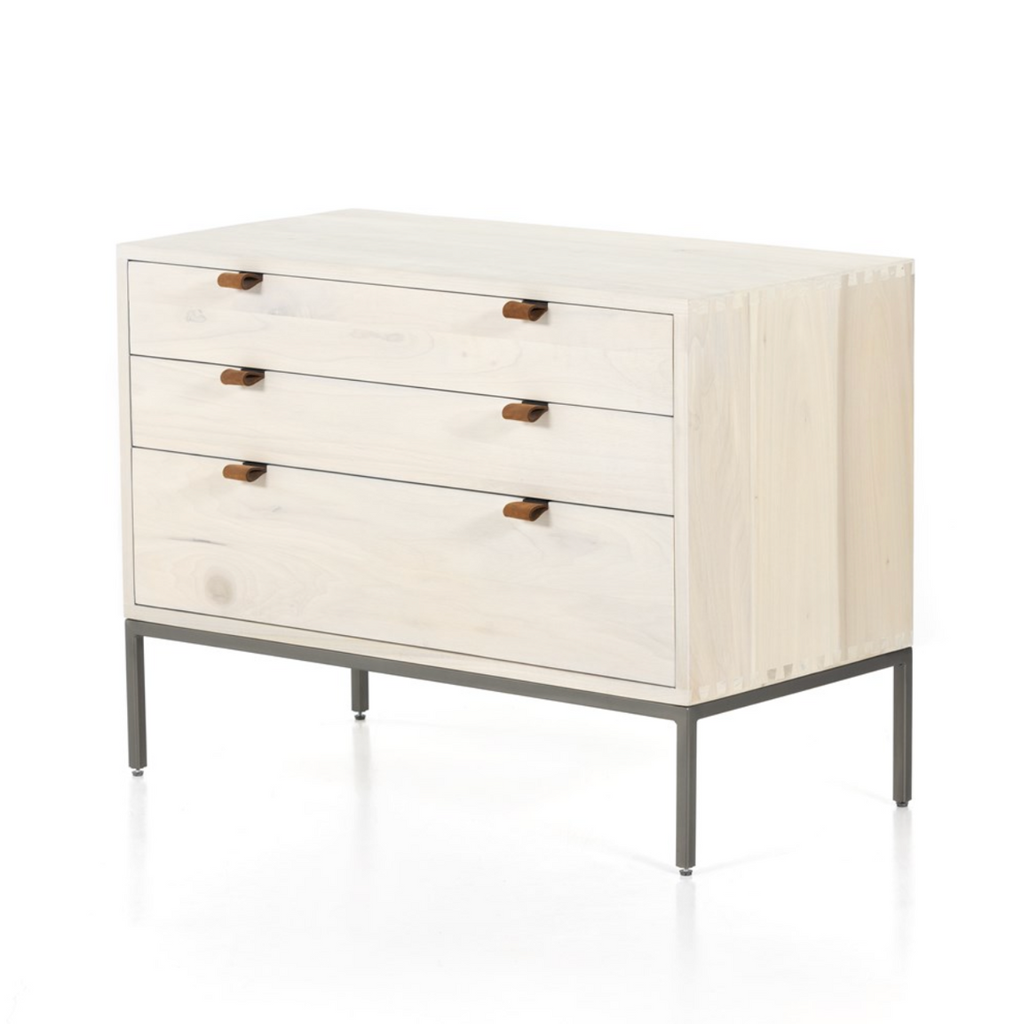 Marcel 36" 3 Drawer Bachelor's Chest - Dove Poplar