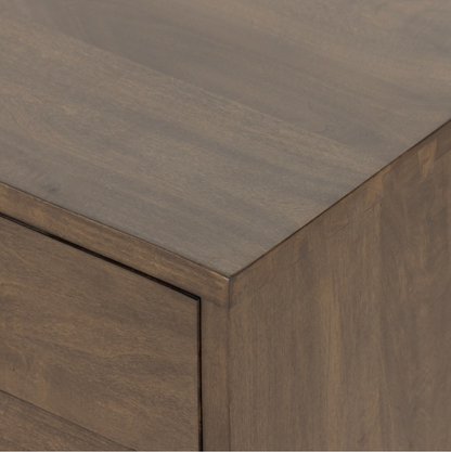 Marcel 36" 3 Drawer Bachelor's Chest  - Auburn Poplar