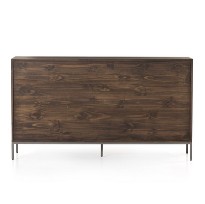 Marcel 70" 9 Drawer Dresser - Auburn Poplar