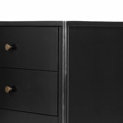 Leroy 24" Nightstand - Black