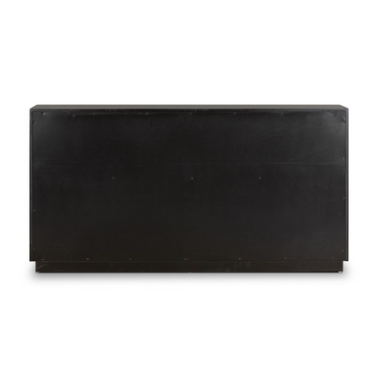 Yasmin 60" 6 Drawer Dresser - Burnish Black
