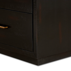 Yasmin 60" 6 Drawer Dresser - Burnish Black