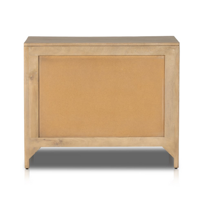 Conway 32" 3 Drawer Nightstand - Natural Mango