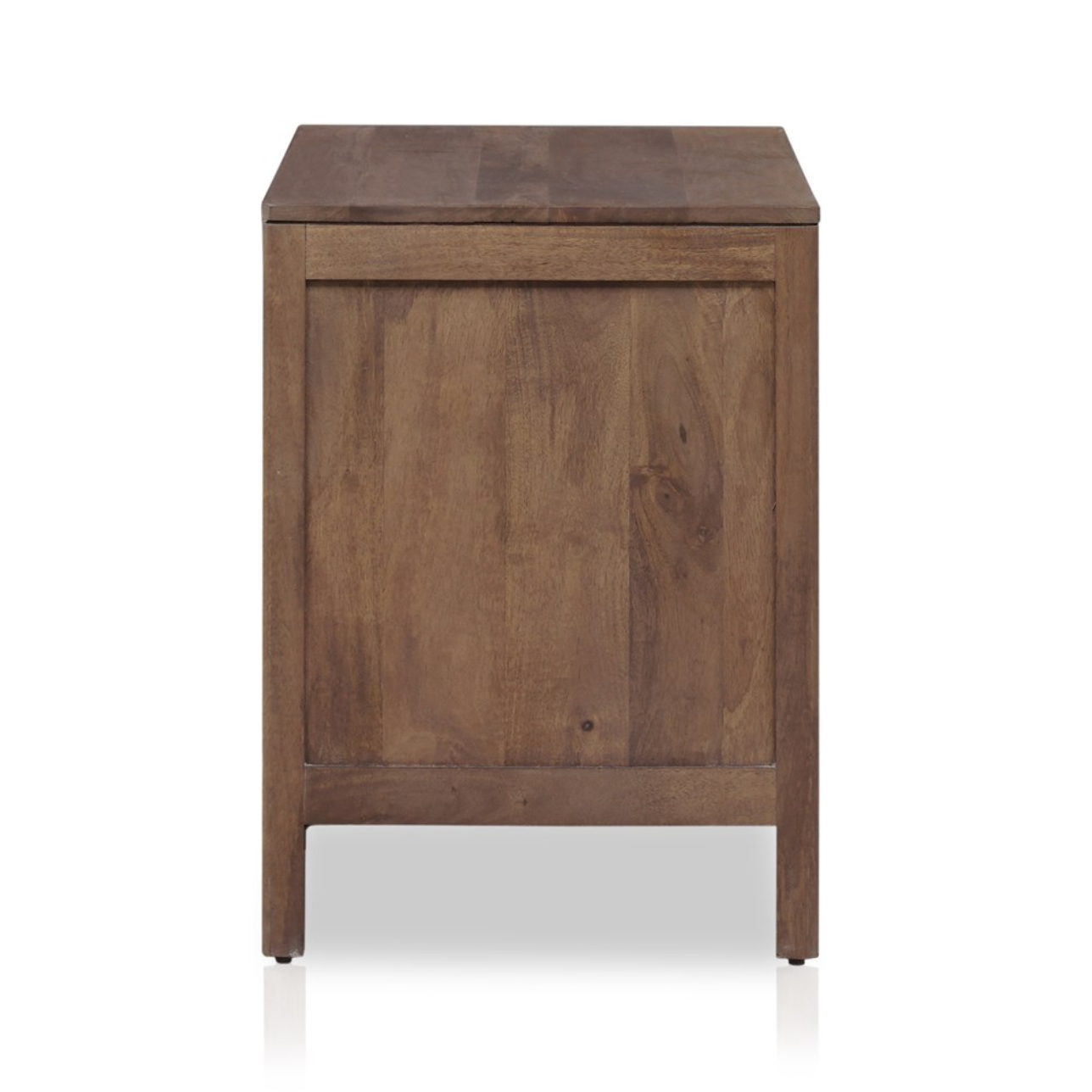 Conway 32" 3 Drawer Nightstand - Brown Wash Mango