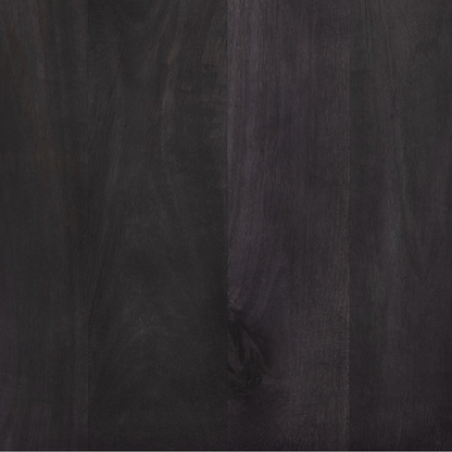 Conway 32" 3 Drawer Nightstand - Black Wash Mango