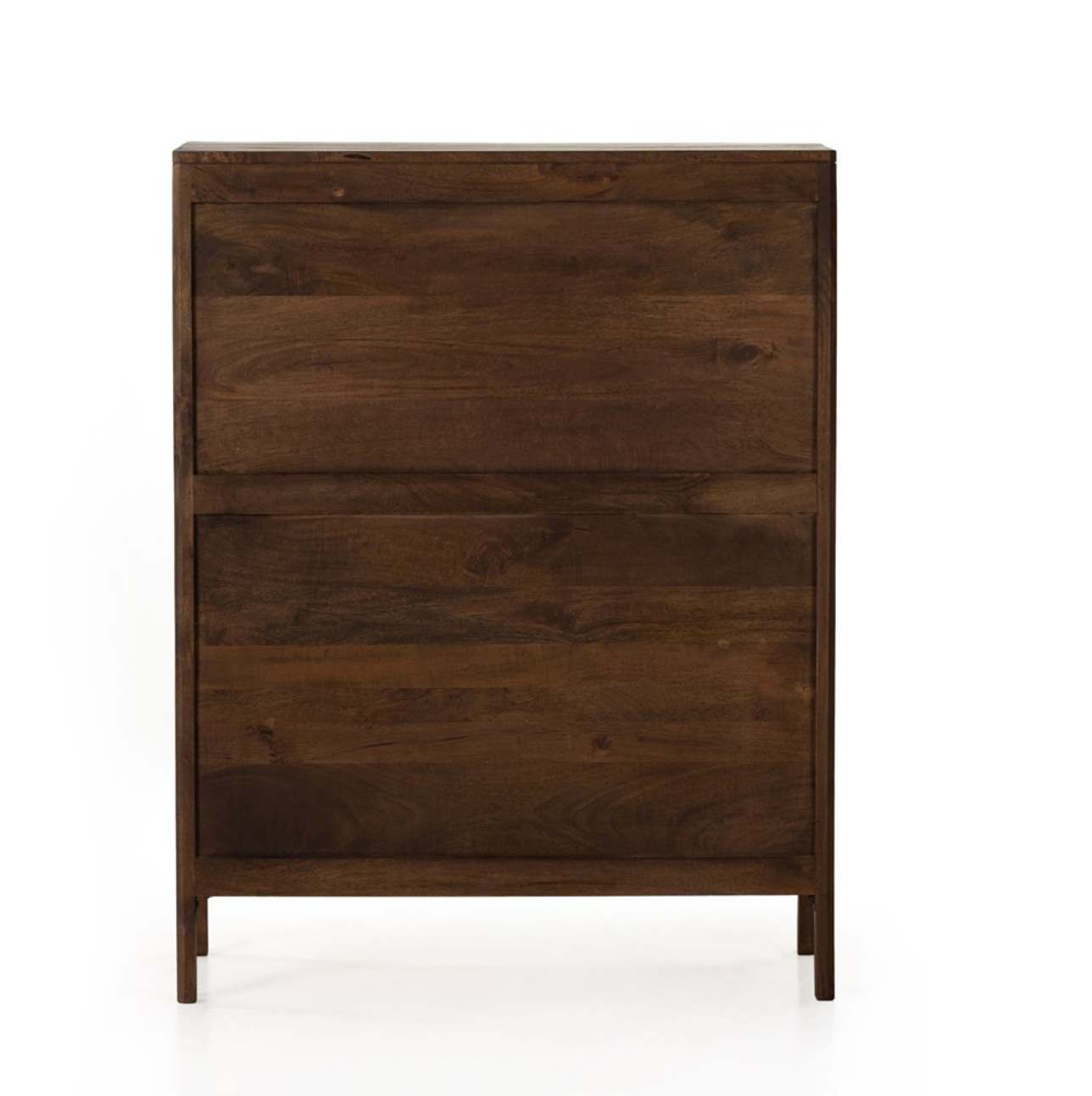 Marcelo 34" Tall 3 Drawer Chest - Brown Wash Mango
