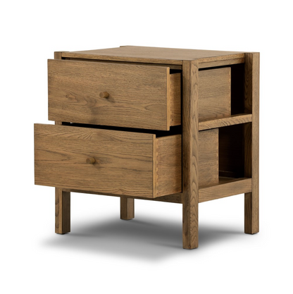 Niccola 22" Nightstand - Tawny Oak