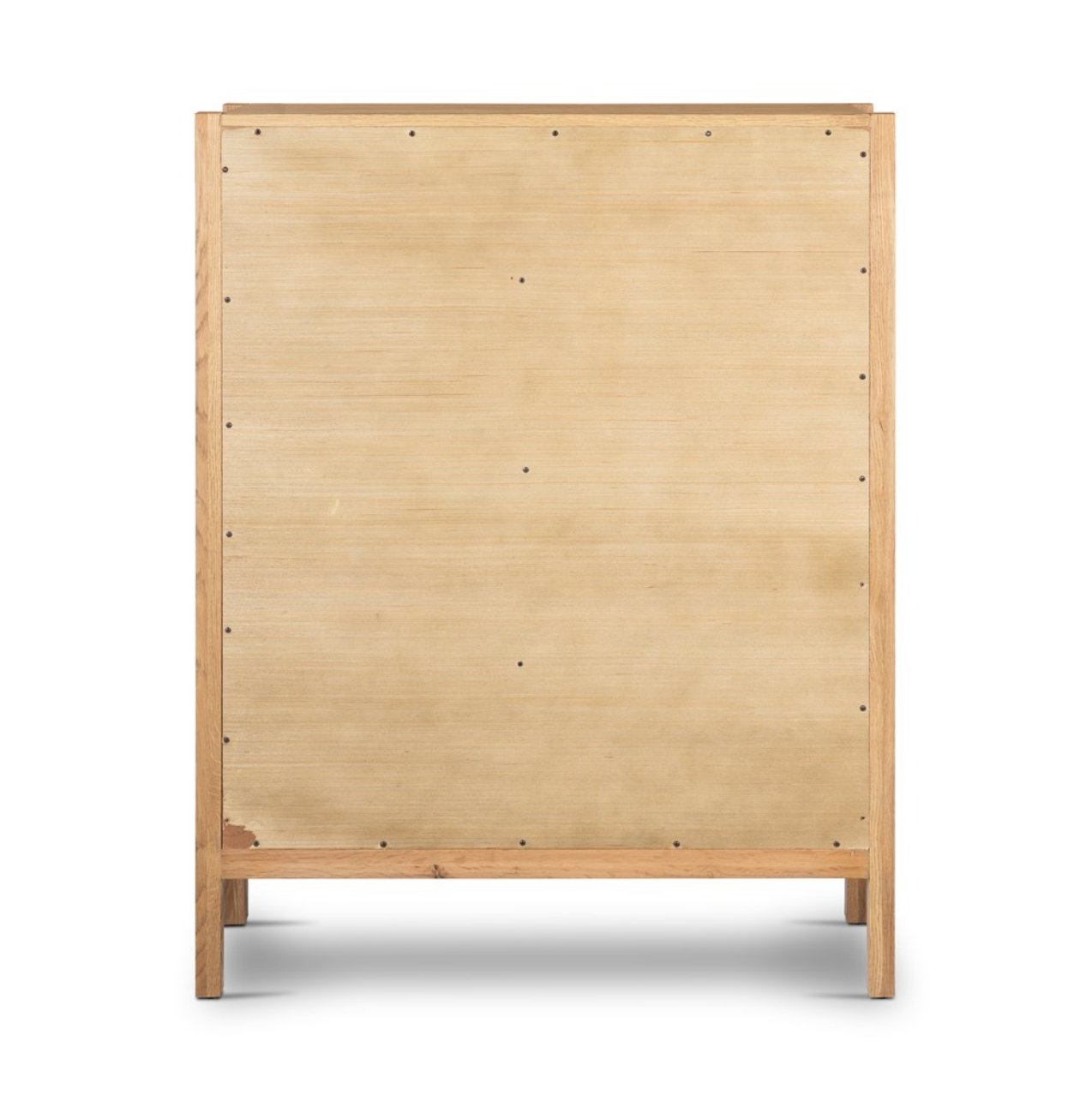 Niccola 34" 5 Drawer Dresser - Tawny Oak