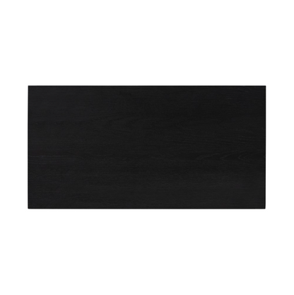 Arlo 32" 2 Drawer Nightstand - Drifted Matte Black