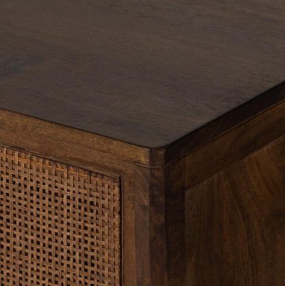 Marcelo 58" 6 Drawer Dresser - Brown Wash