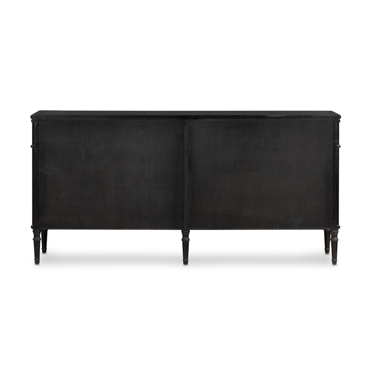 Eloise 70" 6 Drawer Dresser - Distressed Black