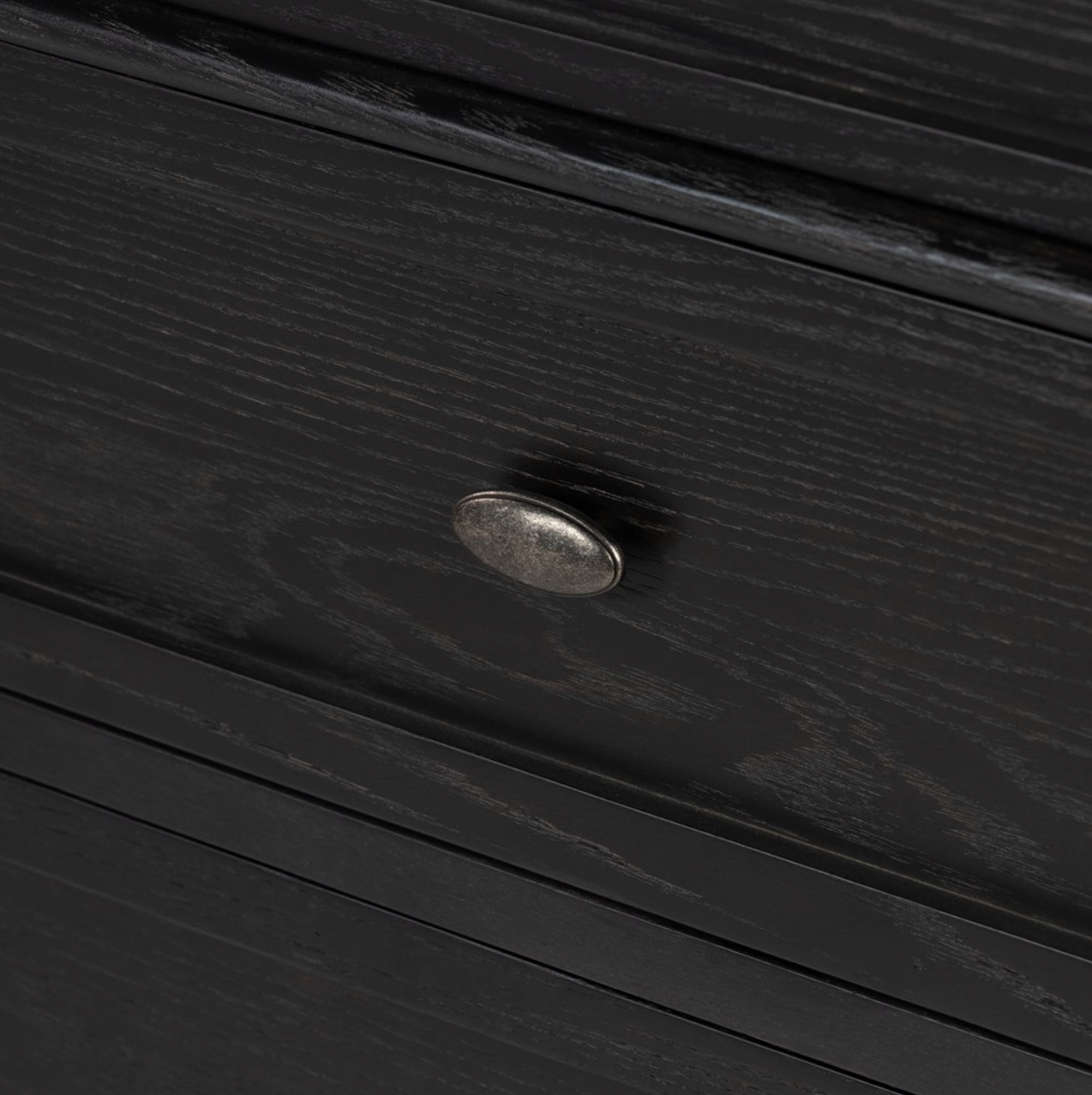 Eloise 70" 6 Drawer Dresser - Distressed Black