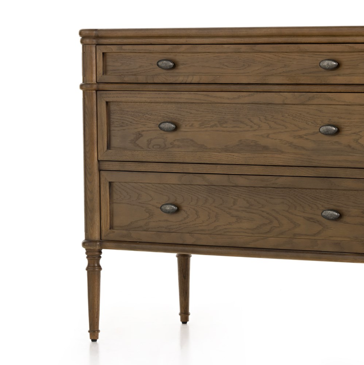 Eloise 44" 3 Drawer Chest  - Toasted Oak