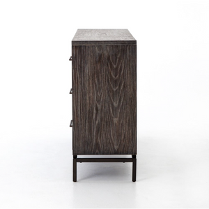 Magnus 70" 6 Drawer Dresser - Grey Oak