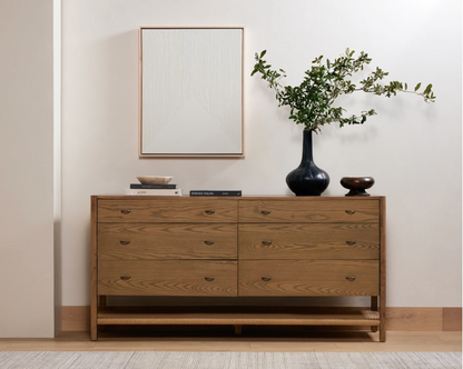 Filip 69" 6 Drawer Dresser - Dune Ash
