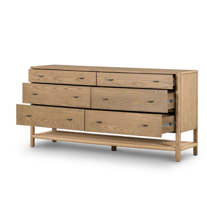 Filip 69" 6 Drawer Dresser - Dune Ash