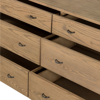 Filip 69" 6 Drawer Dresser - Dune Ash