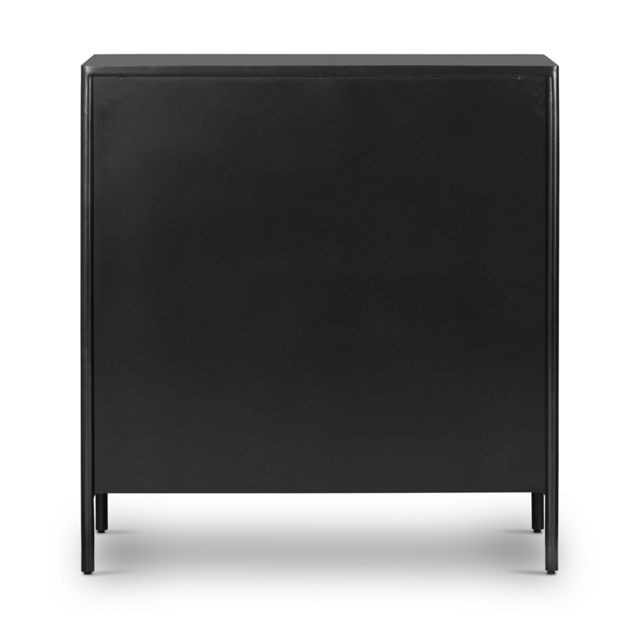 Ellington 36" 5 Drawer Dresser - Black Iron + Bronze