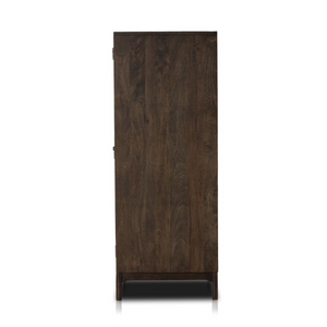 Everest 40" 2 Drawer Armoire - Aged Brown