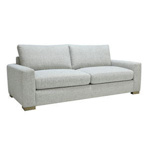 Landon 84" 2 Cushion Sofa - Light Gray