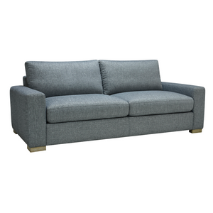 Landon 84" 2 Cushion Sofa - Dark Gray