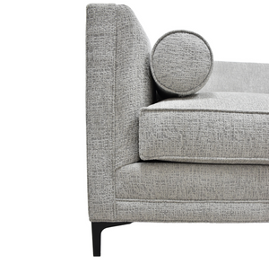 Frederick 118" 3 Cushion Sofa - Gray