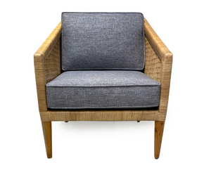 Romilly 28" Accent Chair - Natural Blue