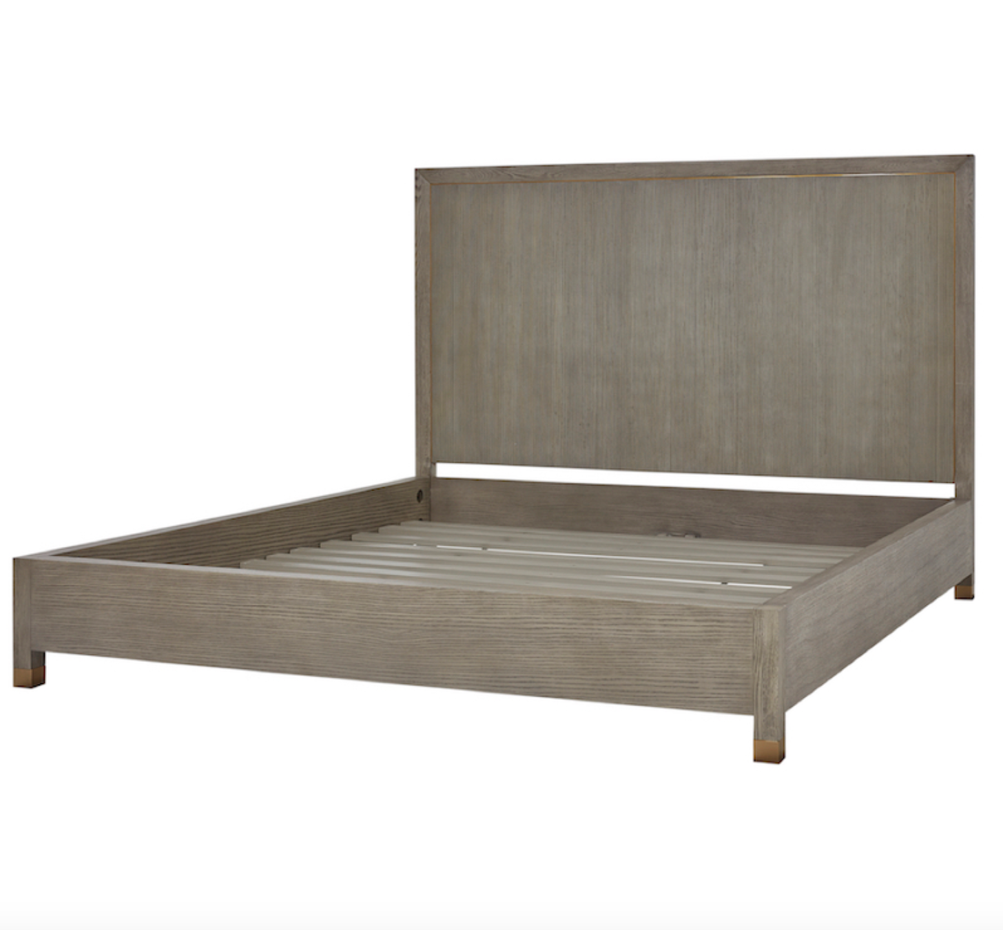 Elias 82" King Bed - Brushed Smoke