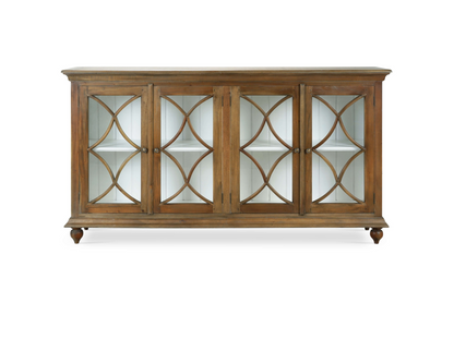 Hamilton 82" Mahogany 4 Door Sideboard - Straw
